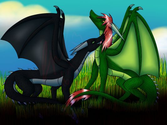 Click to view full size image
 ============== 
Kora and Rashau Comission by Blackdragon152 ( http://blackdragon152.deviantart.com/ )
Keywords: Kora, Rashau, Comission, Blackdragon152, Deviant Art