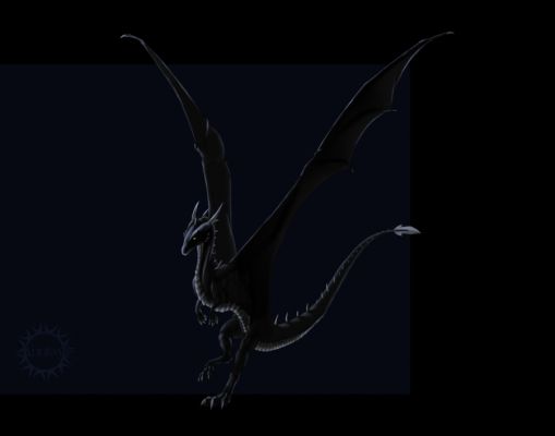 Click to view full size image
 ============== 
Korageth_for_jafira_by_anutwyll ( http://anutwyll.deviantart.com/ )
Keywords: Korageth, Dragon, Point Commission, DeviantArt, Anutwyll