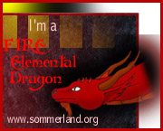 I am a Fire Elemental dragon